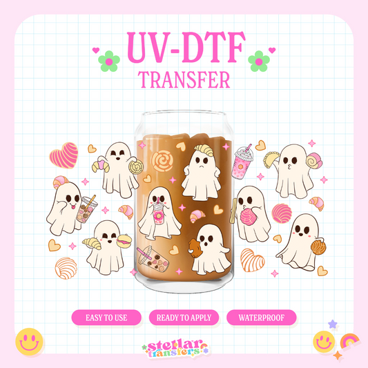 PAN DULCE GHOSTIES - 16 OZ UV DTF