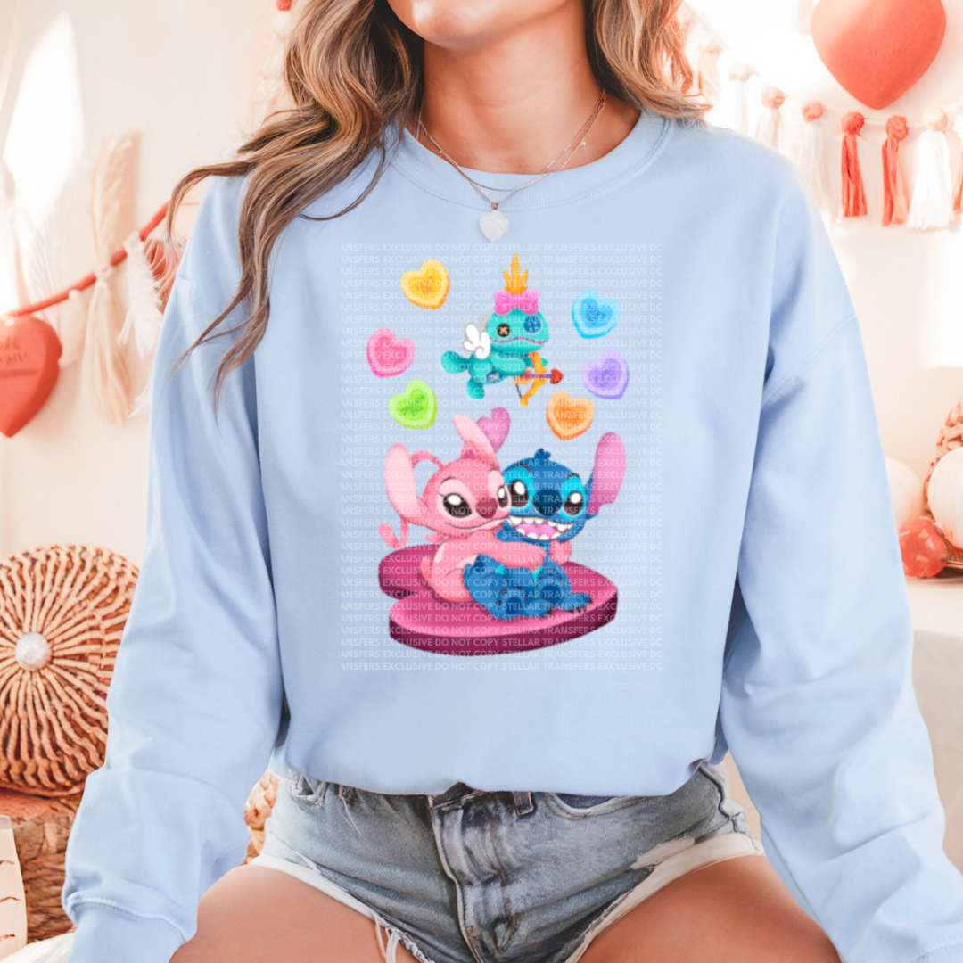 ALIEN SWEETHEART EXCLUSIVE - CLEAR FILM SCREEN PRINT