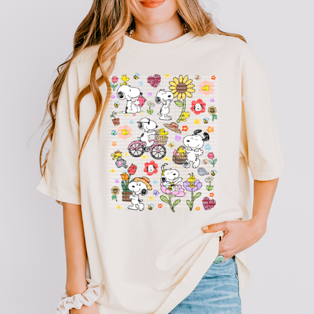 SPRING SNOOP EXCLUSIVE - CLEAR FILM SCREEN PRINT