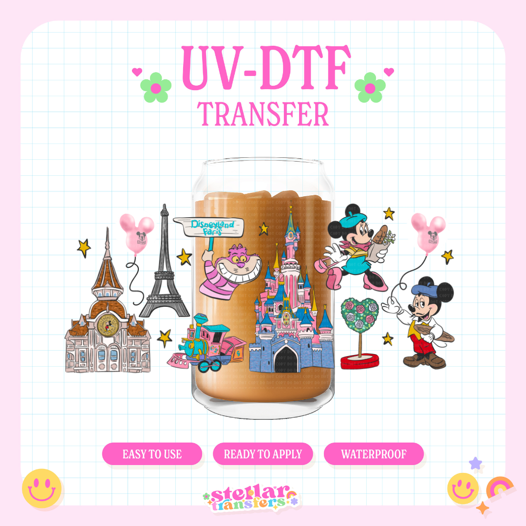 PAIRS MAGICAL PARK - 16 OZ UV DTF