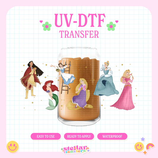 PARK PRINCESS FRIENDS - 16 OZ UV DTF