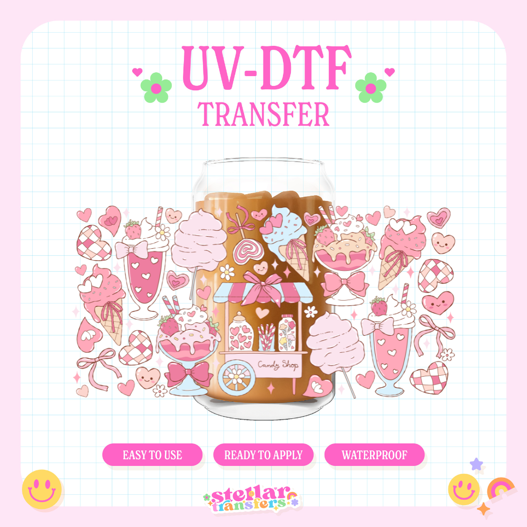 VALENTINE TREATS - 16 OZ UV DTF