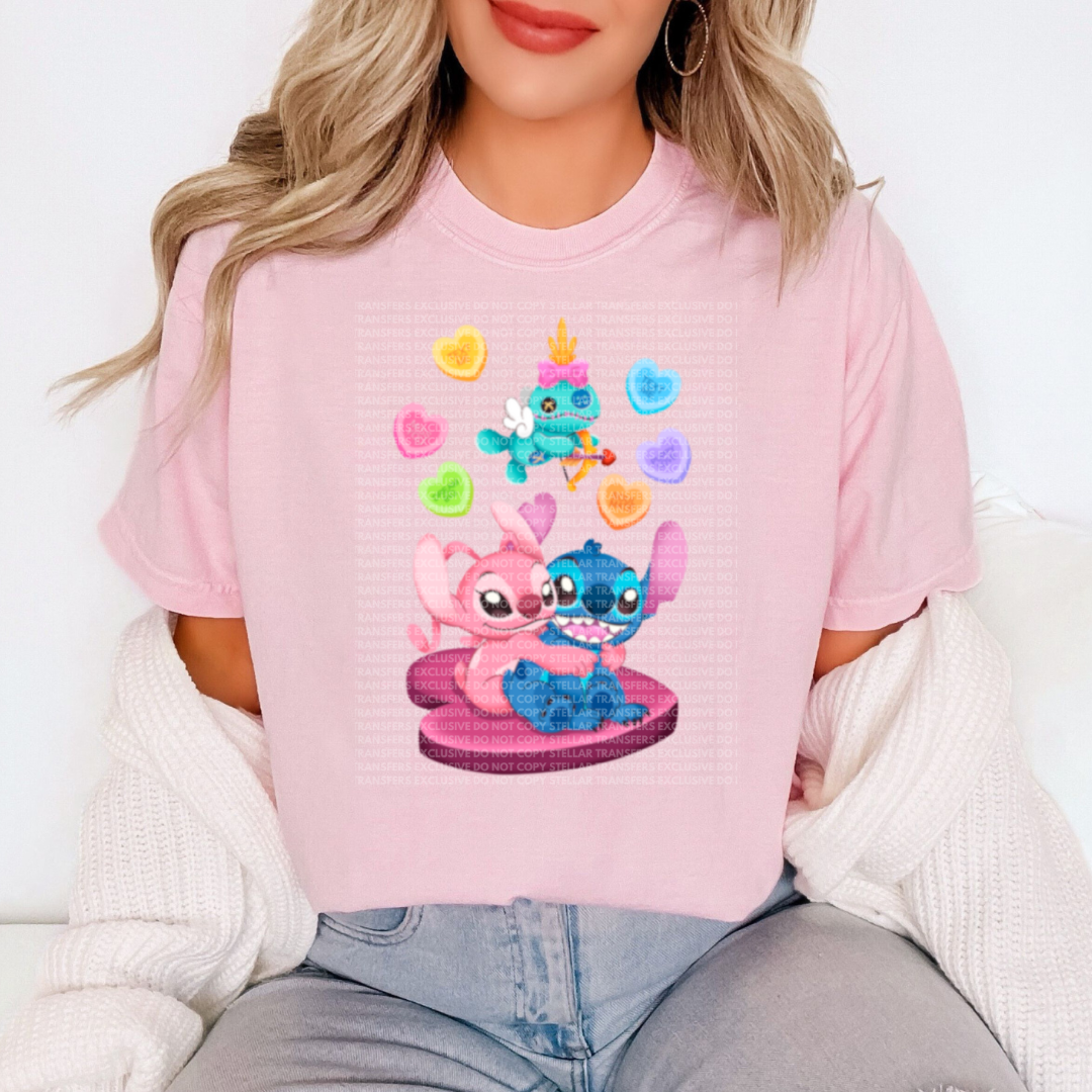 ALIEN SWEETHEART EXCLUSIVE - CLEAR FILM SCREEN PRINT