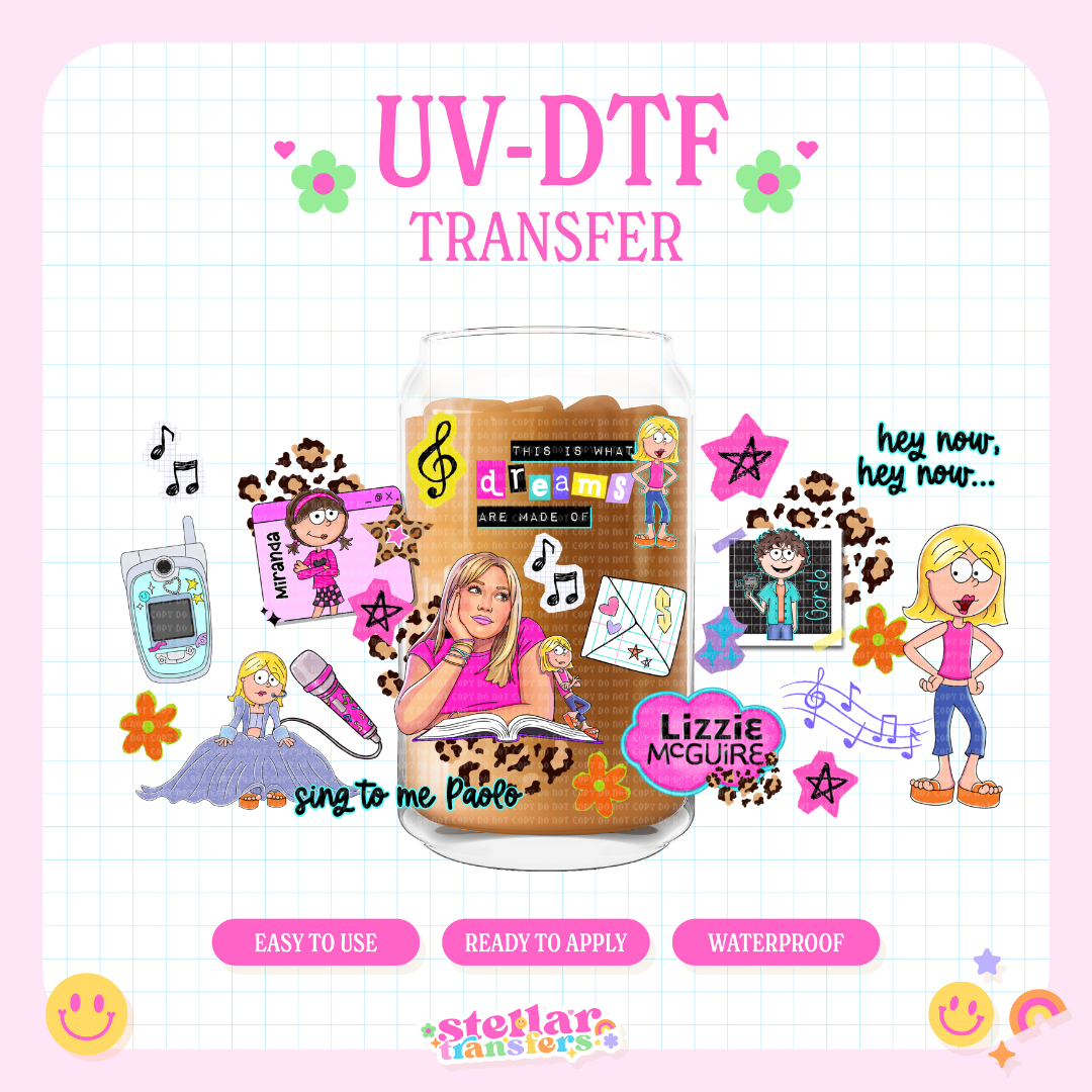 THIS IS WHAT DREAMS - 16 OZ UV DTF