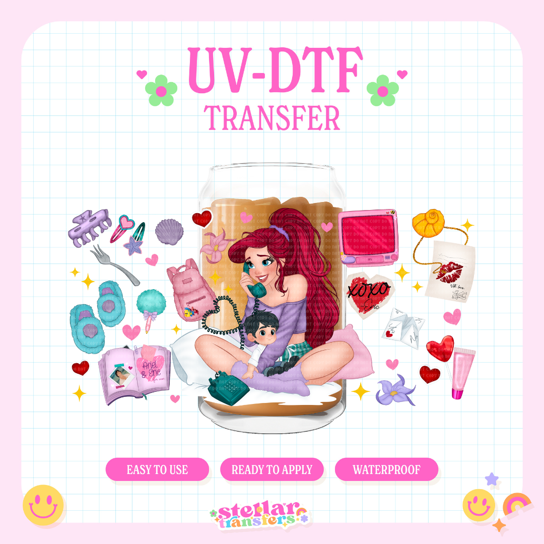 VDAY ARIEL - 16 OZ UV DTF