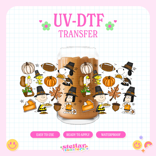 CHARLIE THANKSGIVING DAY - 16 OZ UV DTF