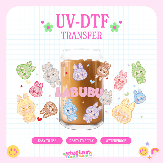 BUBU MONSTERS - 16 OZ UV DTF