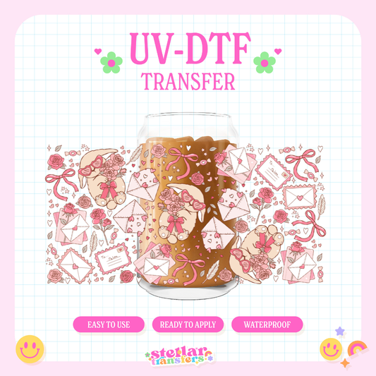 LOVE LETTER - 16 OZ UV DTF