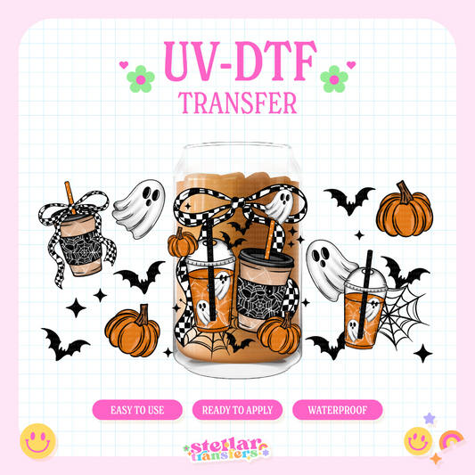 GHOSTIE COFFEE - 16 OZ UV DTF