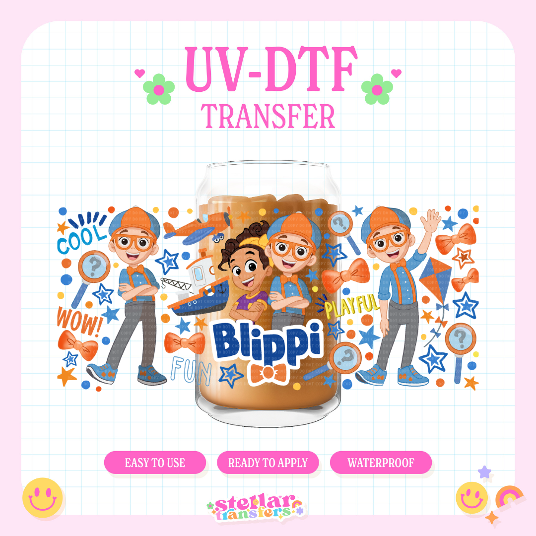 BLIP GUY - 16 OZ UV DTF