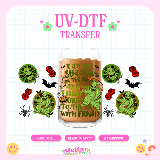 I AM THE SHADOW ON THE MOON - 16 OZ UV DTF