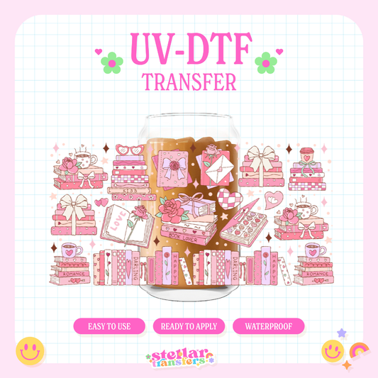 BOOK LOVER - 16 OZ UV DTF
