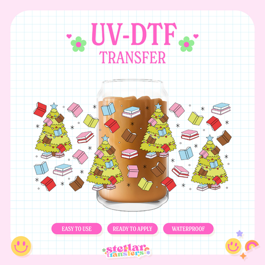 XMAS BOOKS - 16 OZ UV DTF