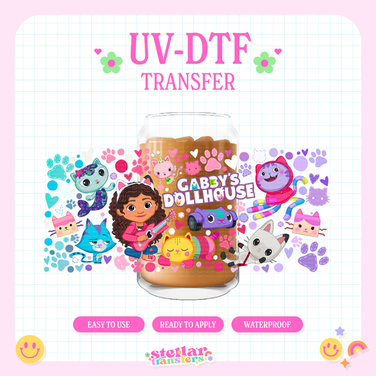 GABY DOLLHOUSE  - 16 OZ UV DTF