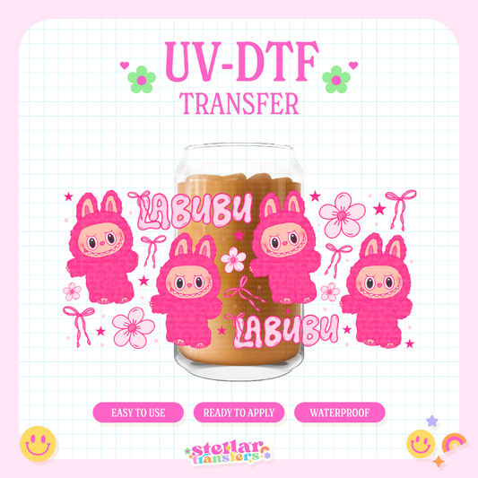 PINK LABU - 16 OZ UV DTF