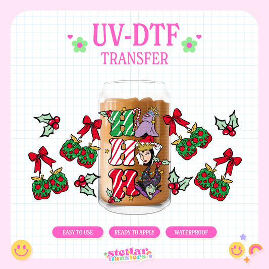 VILLAIN HOHOHO - 16 OZ UV DTF