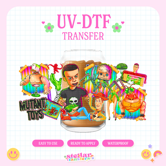 MUTANT TOYS - 16 OZ UV DTF