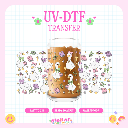 HOLY GOOSES - 16 OZ UV DTF