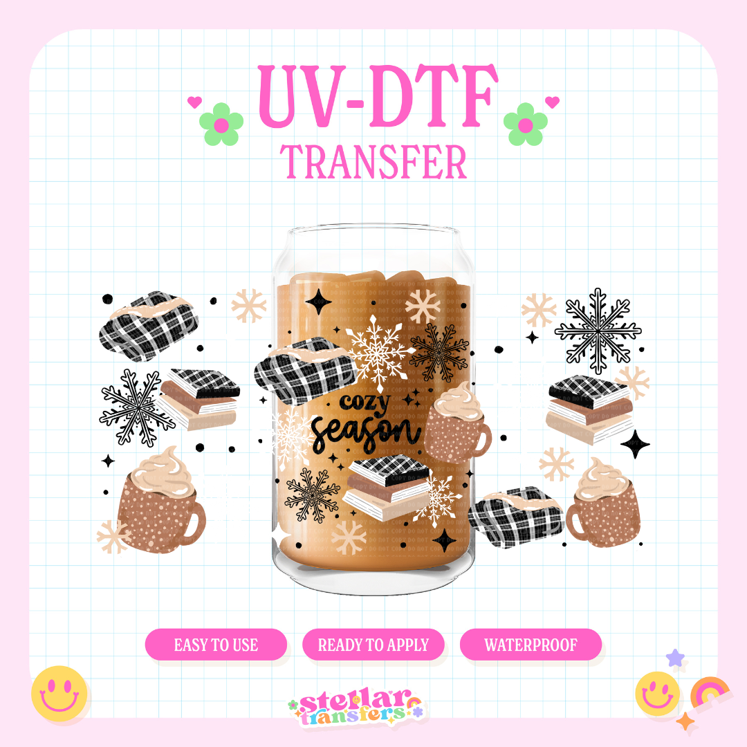 COZY SEASON - 16 OZ UV DTF