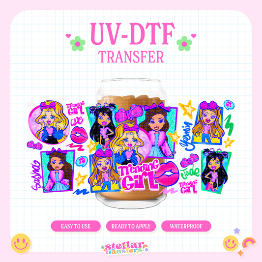 TRENDING GIRL - 16 OZ UV DTF