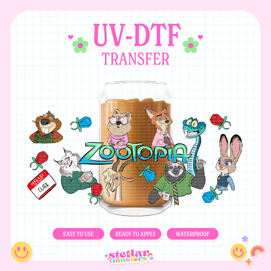ZOOTOP - 16 OZ UV DTF