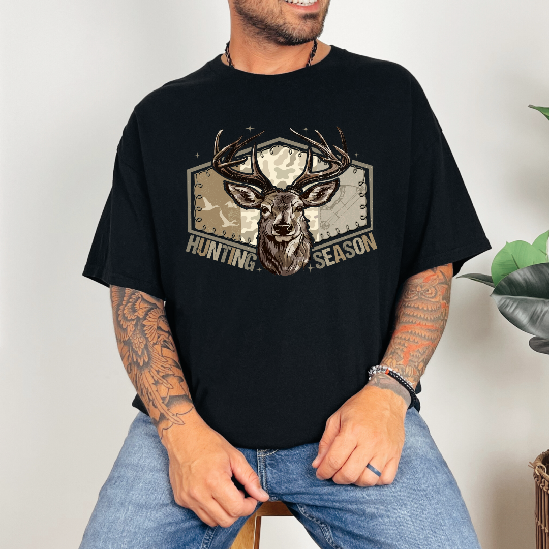 HUNTING SEASON - CLEAR FILM SCREEN PRINT