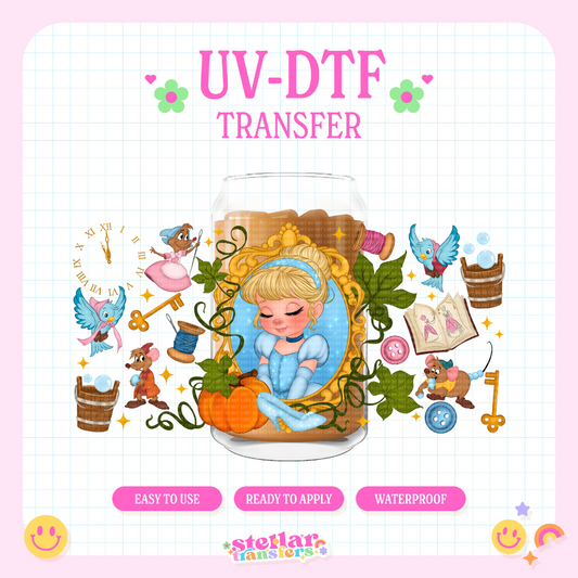 CINDER FRAME - 16 OZ UV DTF