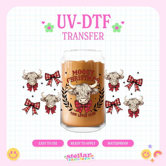 MOOEY CHRISTMAS - 16 OZ UV DTF