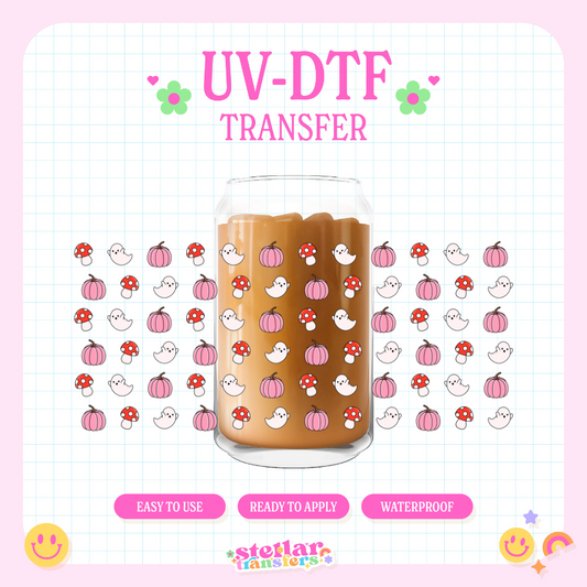 MUSHIE GHOSTIES - 16 OZ UV DTF