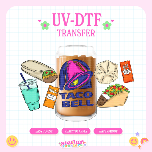 TACO PLACE  - 16 OZ UV DTF