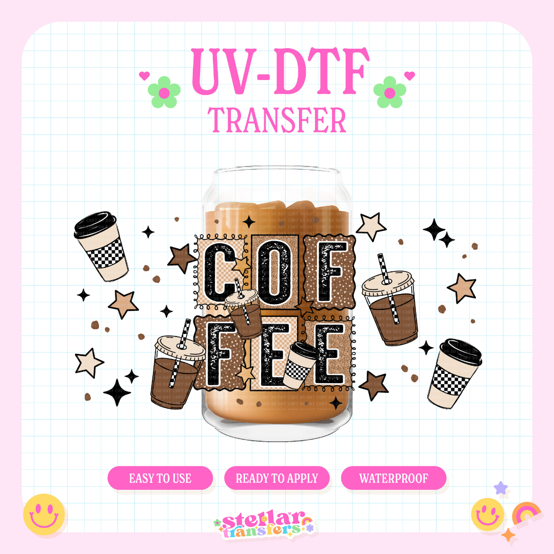 COFFEE - 16 OZ UV DTF