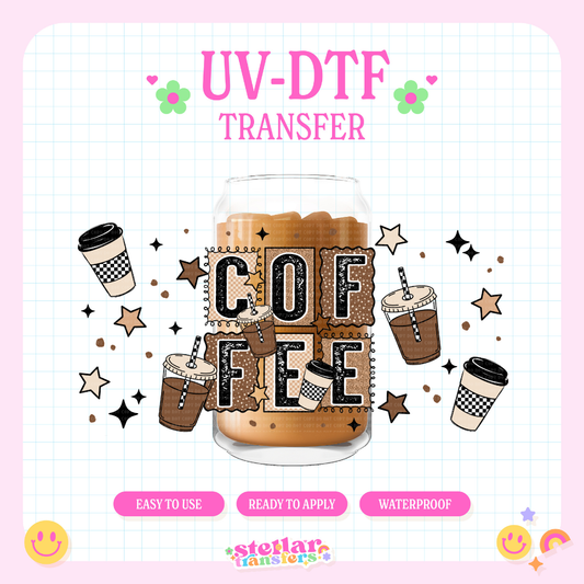 COFFEE - 16 OZ UV DTF