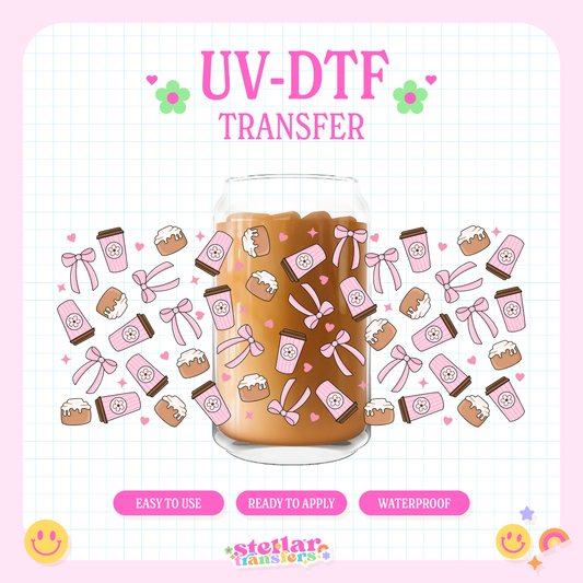CINNAMON COFFEE - 16 OZ UV DTF