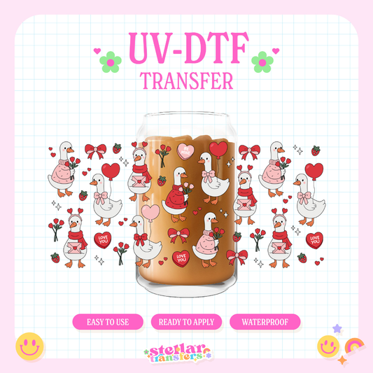 VDAY GOOSE - 16 OZ UV DTF