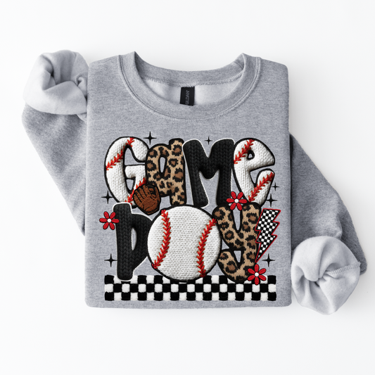 GAME DAY - CLEAR FILM SCREEN PRINT