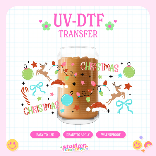 CHRISTMAS - 16 OZ UV DTF