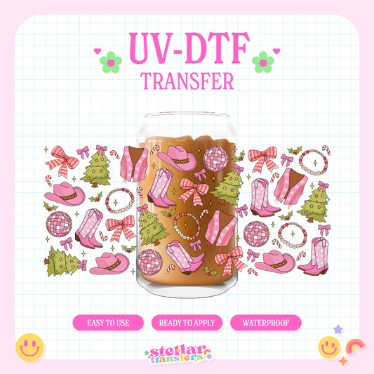 JOLLY COWGIRL - 16 OZ UV DTF