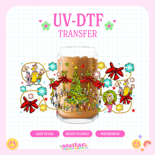 WHOVLLE FRIENDS CHRISTMAS - 16 OZ UV DTF