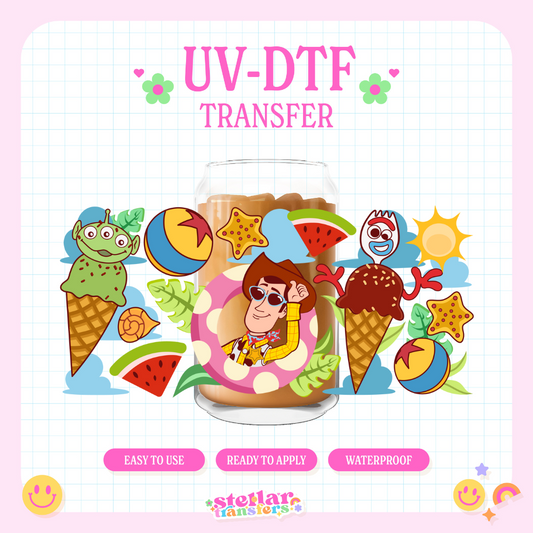 BEACH STORY PALS - 16 OZ UV DTF