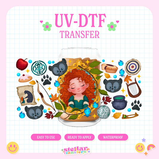 BRAVE FRAME - 16 OZ UV DTF