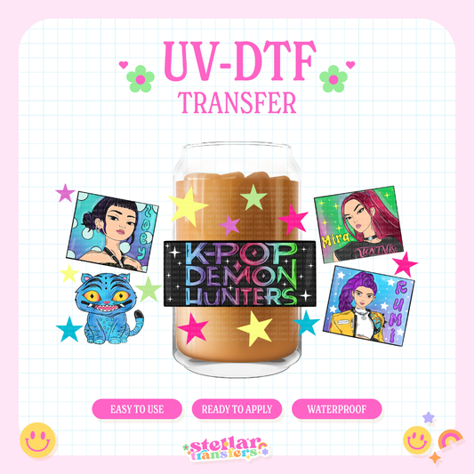 GIRLY K-POP DH - 16 OZ UV DTF