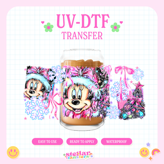 MINIE XMAS - 16 OZ UV DTF