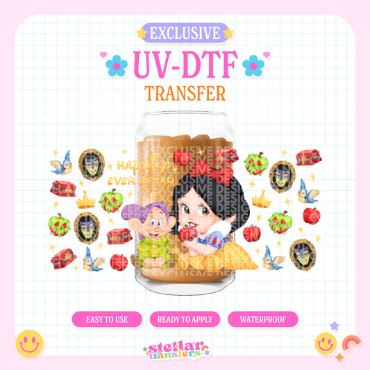 SNOW HAPPILY EVER AFTER EXCLUSIVE - 16 OZ UV DTF
