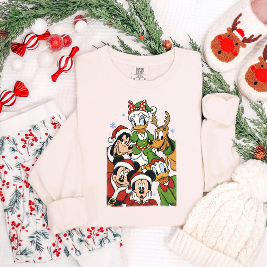 MAGICAL HOLIDAY FRIENDS - CLEAR FILM SCREEN PRINT