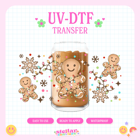 GINGER LIGHTS - 16 OZ UV DTF