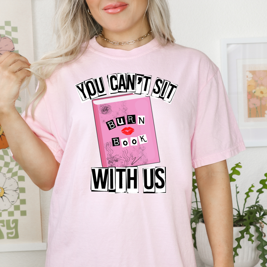 CAN'T SIT WITH US - CLEAR FILM SCREENPRINT
