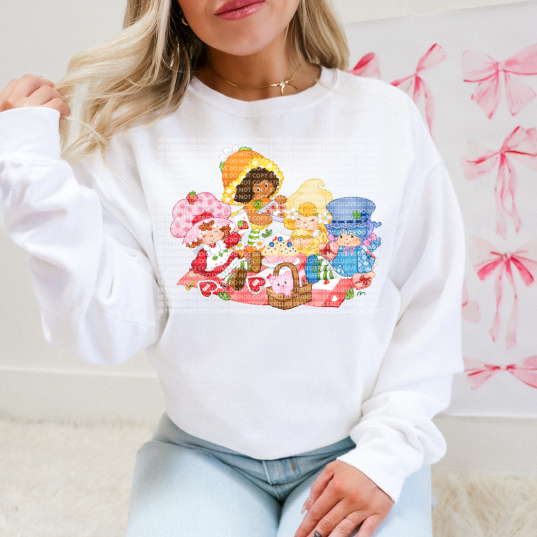 STRAWBERRY GALENTINES EXCLUSIVE - CLEAR FILM SCREEN PRINT