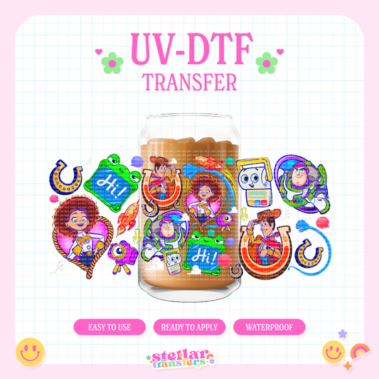 HELLO TOYS NEW - 16 OZ UV DTF