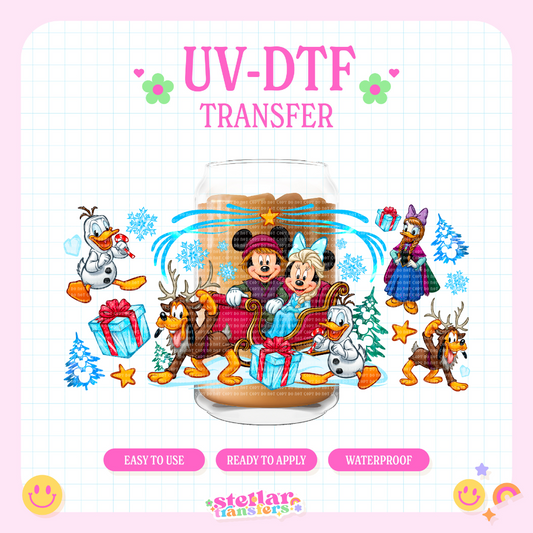 MOUSE FROZEN - 16 OZ UV DTF