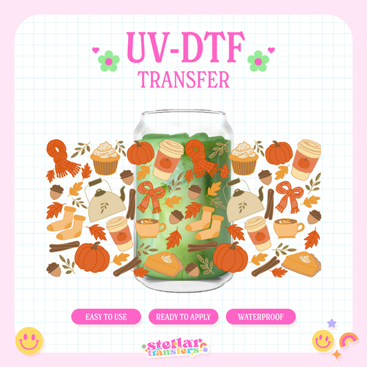 FALL SEASON - 16 OZ UV DTF